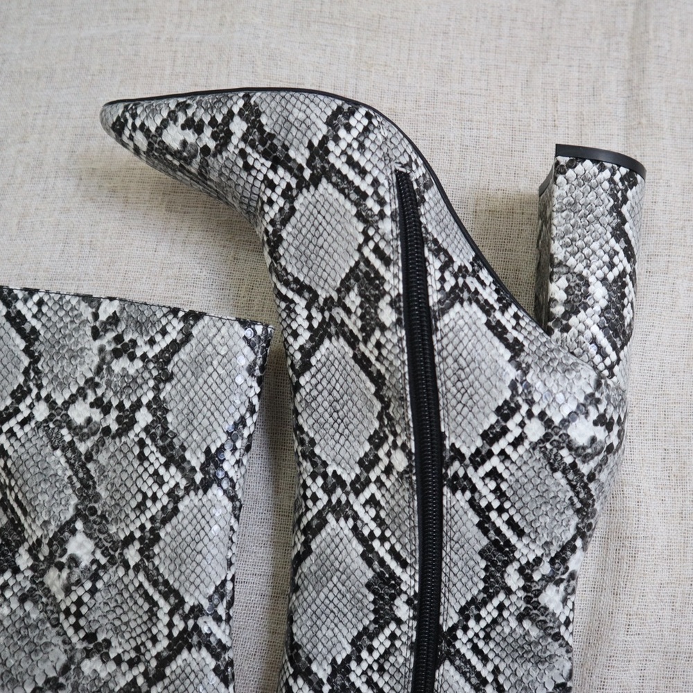 Jeffrey Campbell Siren Python Bootie - image 4